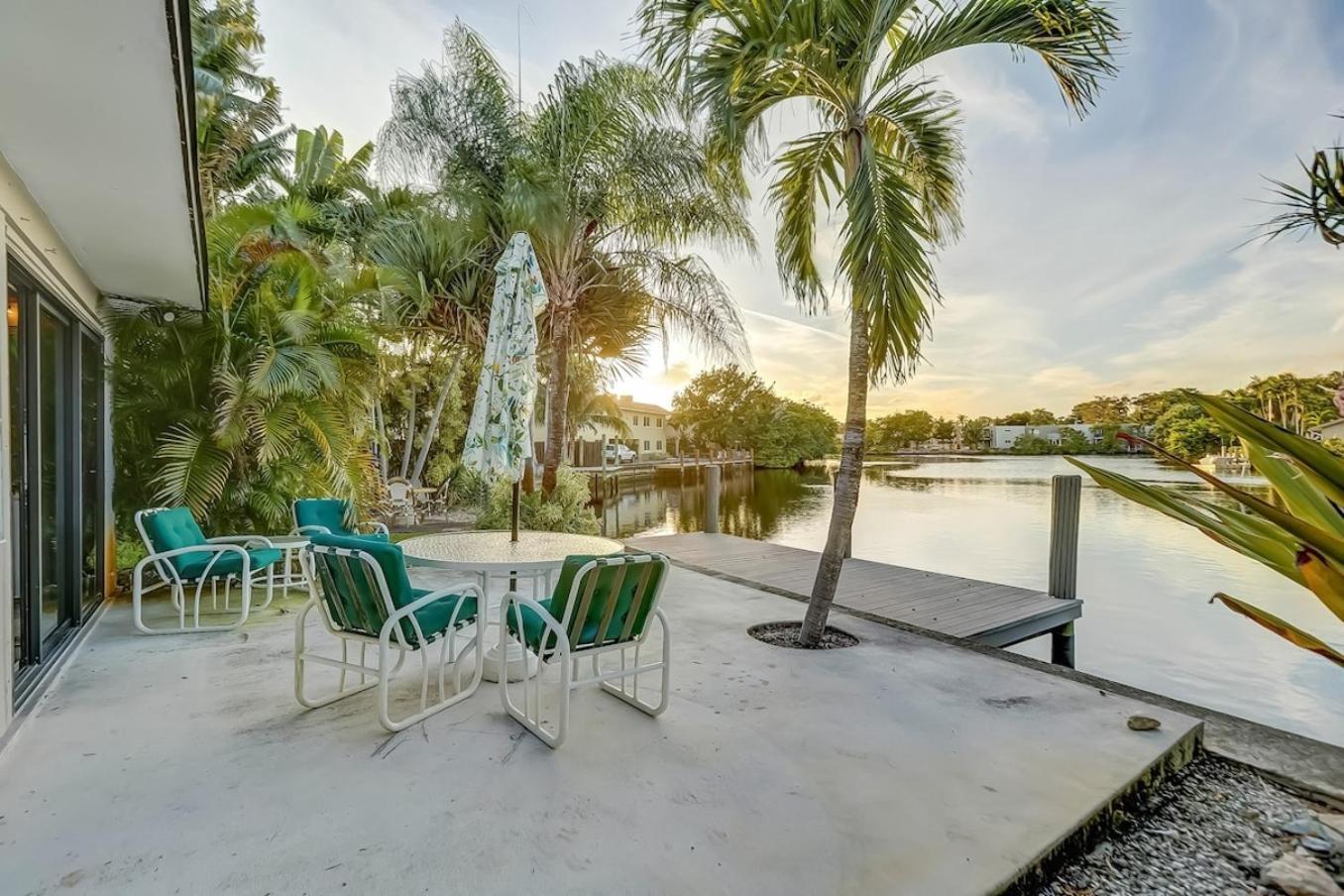 Waterfront Apartment Private Patio Pool Fort Lauderdale Exteriér fotografie